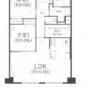 2LDK+S（納戸）、価格2195万円、専有面積64.89m2、バルコニー面積9.45m2 ２SLDKの広々とした間取りです。LDKは15.5帖と開放的。納戸があるので衣類やかばんもたくさん収納できます！