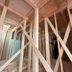 現地内覧も可能です！完成前の工程を直接ご覧になれる貴重な期間ですよ♪